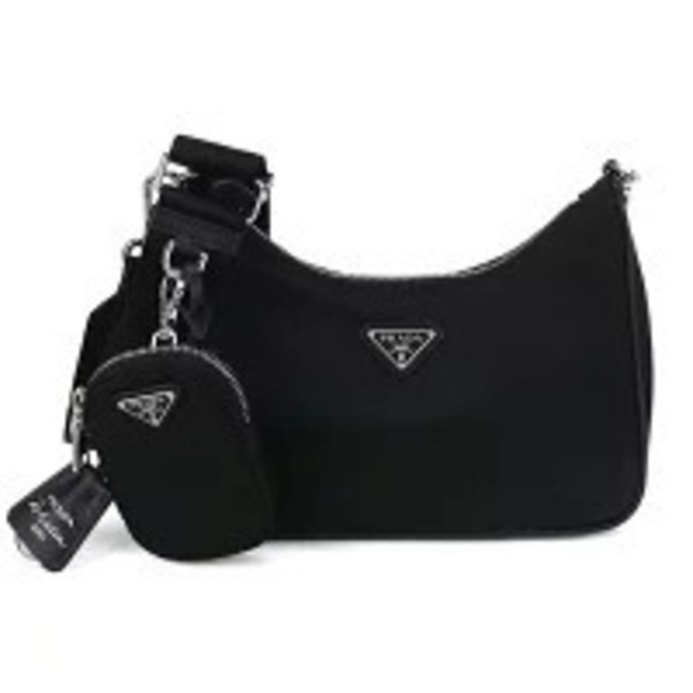 Prada Shoulder Bag Re Edition Black Crossbody